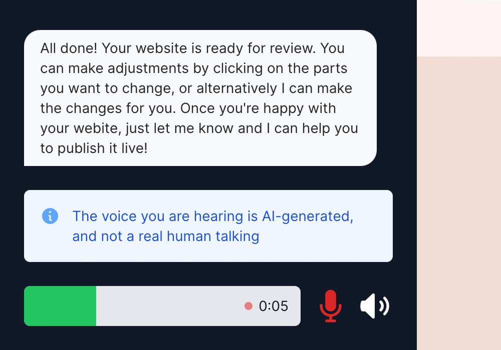 AI voice interaction